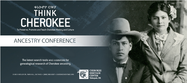 2016 06 10-11 Cherokee Ancestry Conference