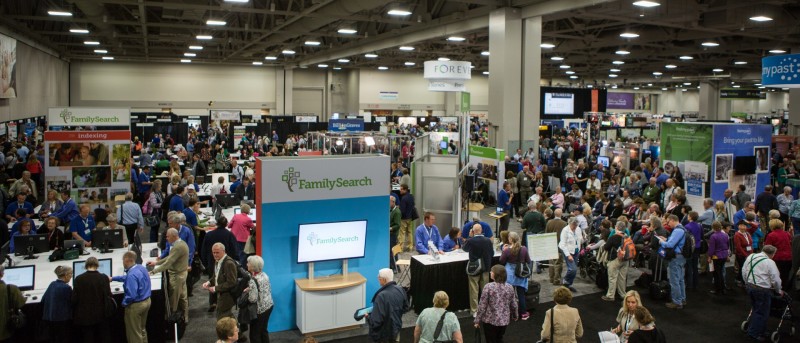 RootsTech Exhibit Hall