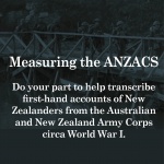 genealogy volunteer anzac transcriptions