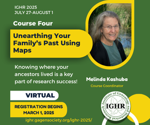 IGHR Institute of Genealogical and Historical Research
