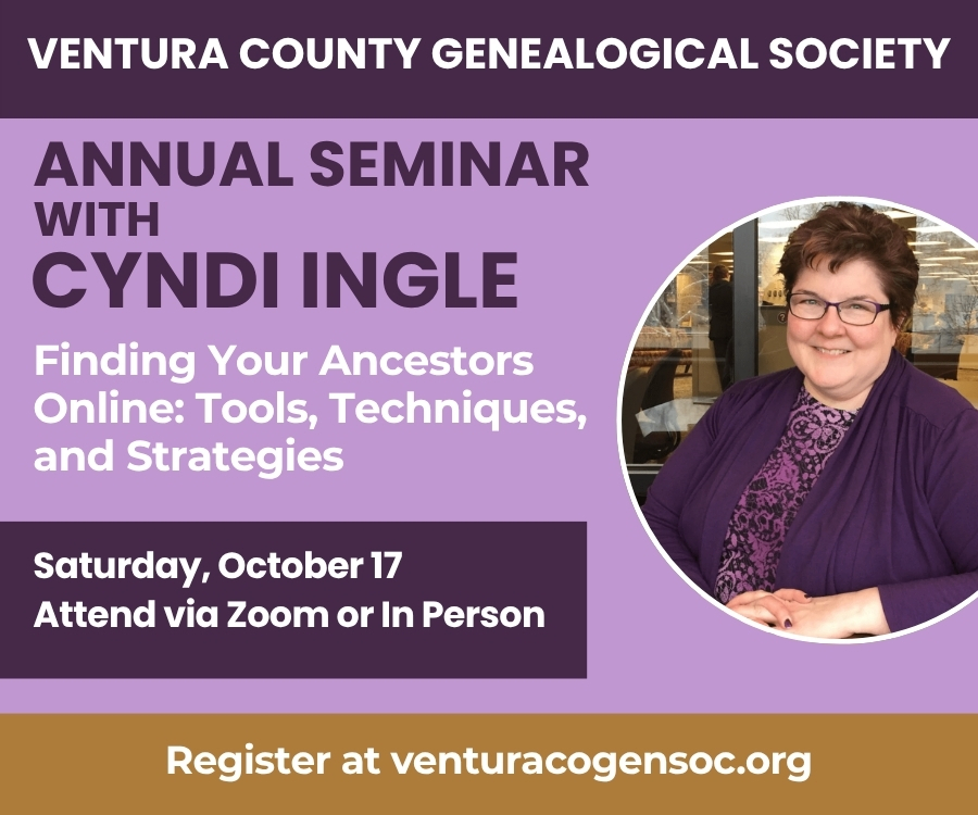 Conf Keeper Annual Seminar with Cyndi Ingle