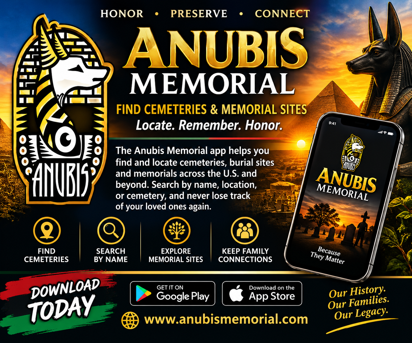 Anubis Memorial sidebar ad 09.26
